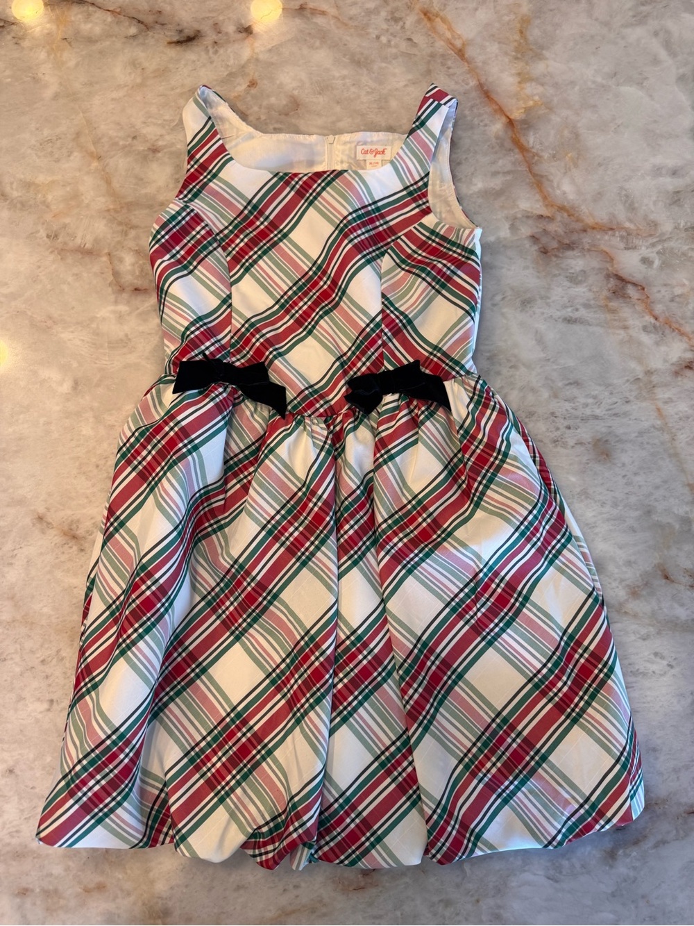 Cat and Jack Christmas dress girls size XL